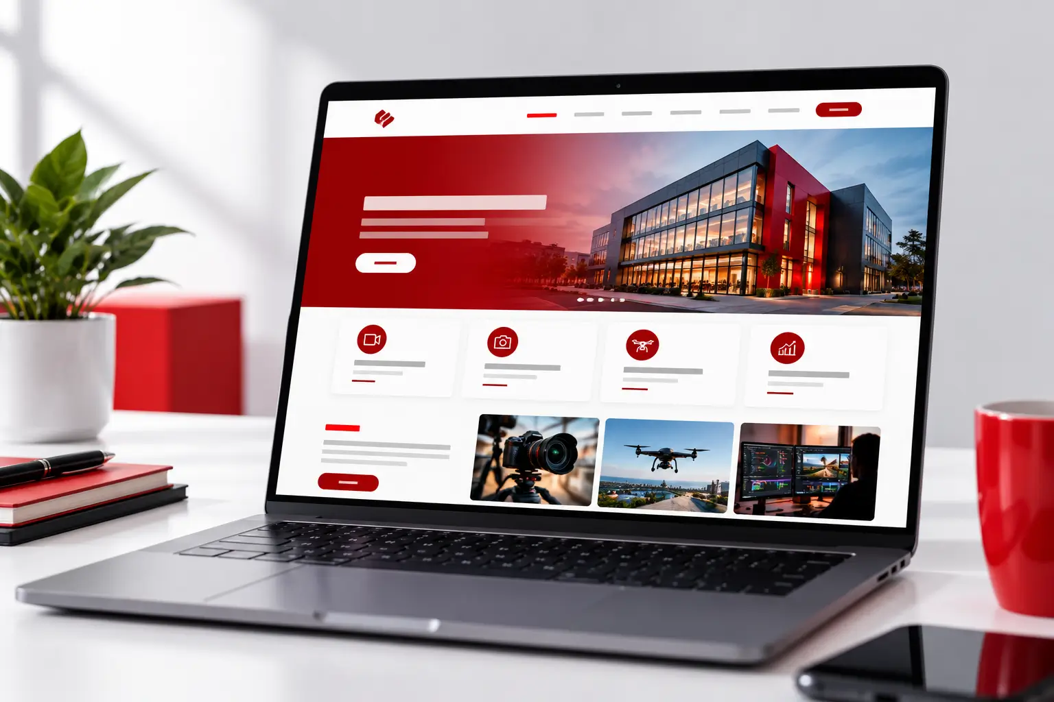 Company profile website