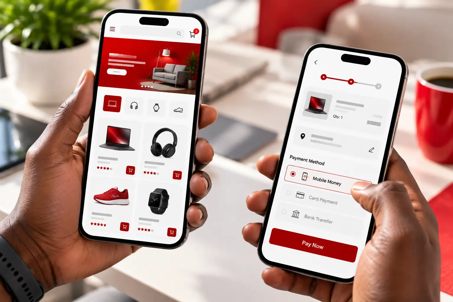 Ecommerce store with M-Pesa