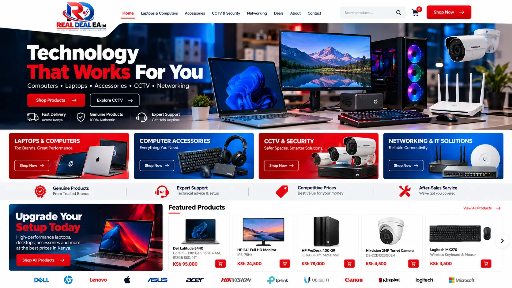 Real Deal EA Ltd website