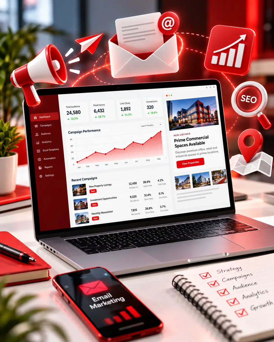 Digital and email marketing by WEBNET MASTERS