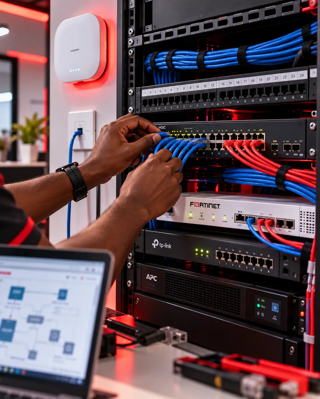 Networking and infrastructure by WEBNET MASTERS